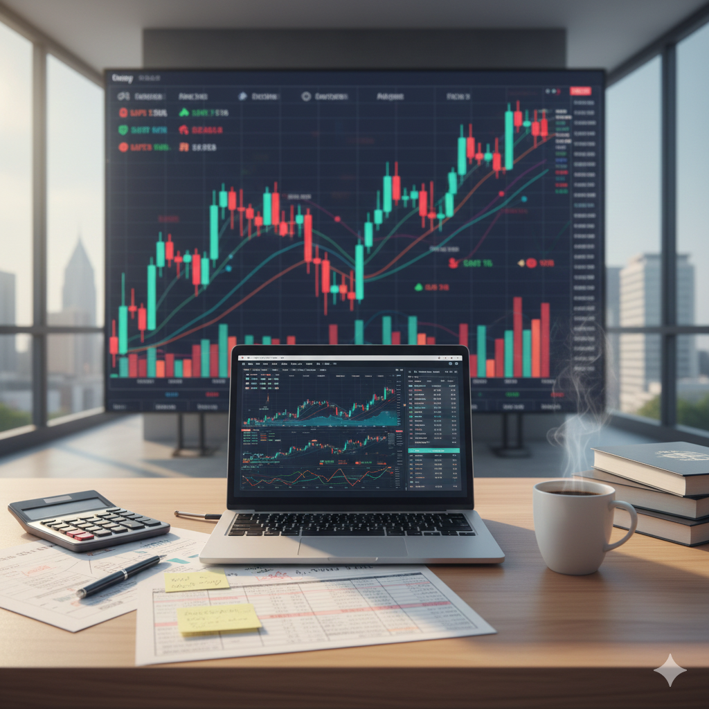 Who trades on the stock exchange?